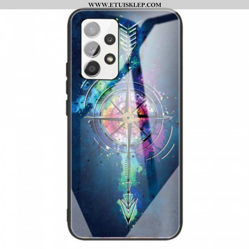 Etui do Samsung Galaxy A13 Strzała Ze Szkła Hartowanego